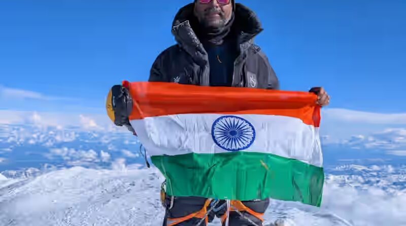 dr rajashekhar from hyderabad has summited mt. denali